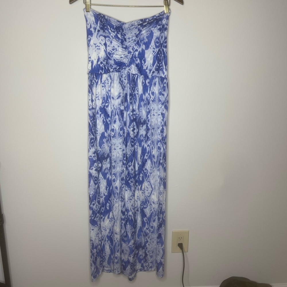 Carole Little Strapless Maxi Dress